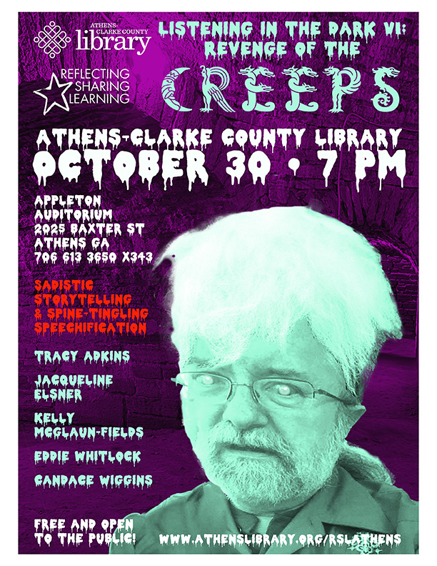 Revenge of The Creeps event flyer